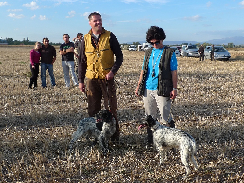 Evropa Cup English Setters 2012 autumn